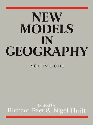 cover image of New Models In Geography